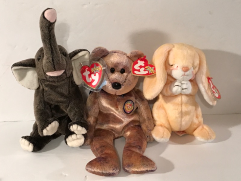 Photo 2 of 14 TY BEANIE BABIES ALL NOS WITH TAGS