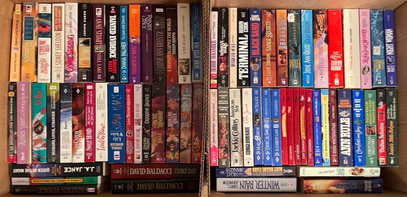 Photo 2 of PAPERBACK BOOKS- LARGE ASSORTMENT