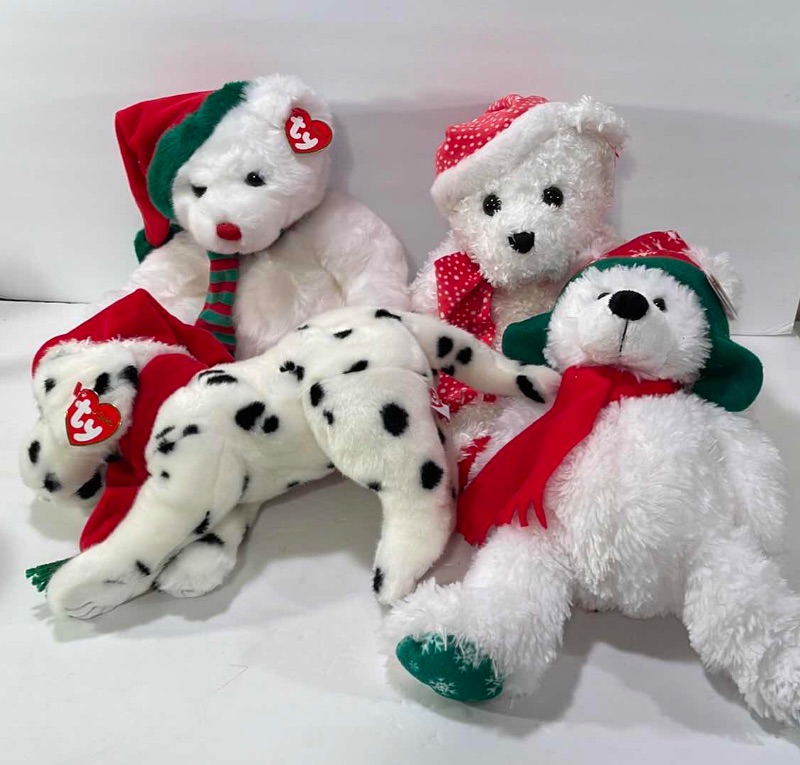 Photo 1 of 4 TY BEANIE BUDDIES CHRISTMAS THEMED- ALL NOS WITH TAGS