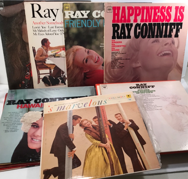 Photo 4 of RAY CONIFF & THE SINGERS VINYL RECORDS
OVER 20 - NOT ALL PHOTOGRAPHED 