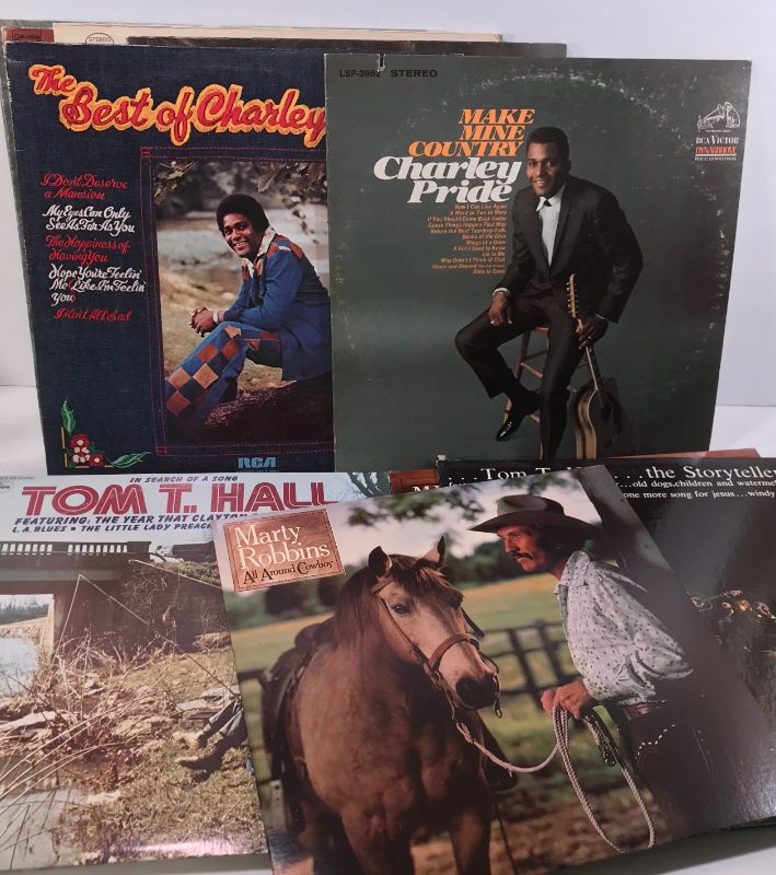 Photo 2 of THE STATLER BROS.
TOM HALL & CHARLIE PRIDE ALBUMS 
OVER 20 ITEMS