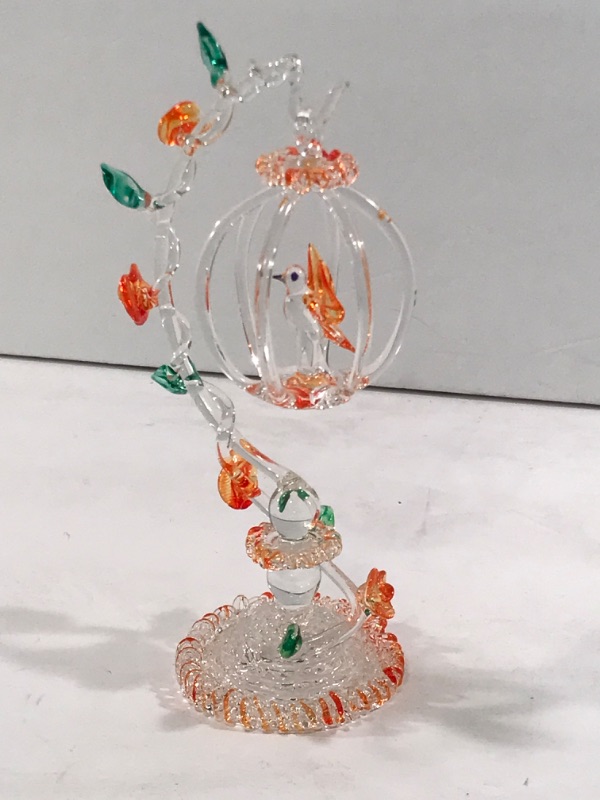 Photo 4 of VINTAGE HANDBLOWN GLASS FIGURINES- BIRDS