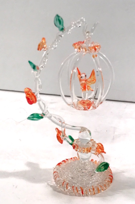 Photo 2 of VINTAGE HANDBLOWN GLASS FIGURINES- BIRDS