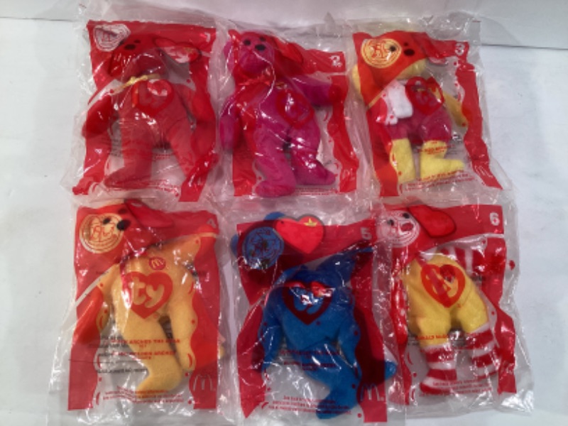 Photo 2 of MCDONALDS 2004 TY BEANIE BABIES COLLECTION 1-12 NIP