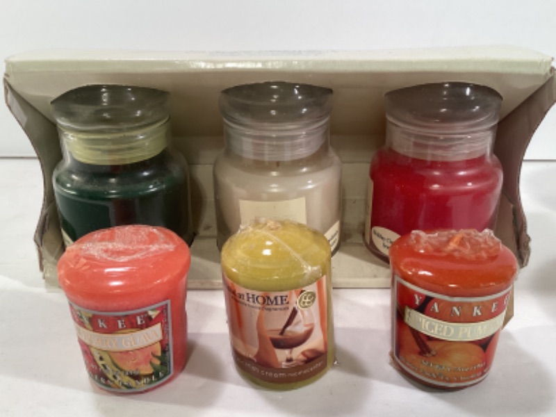 Photo 5 of ASSORTMENT OF CANDLES WITH VARIOUS SCENTS. LOT OF 13