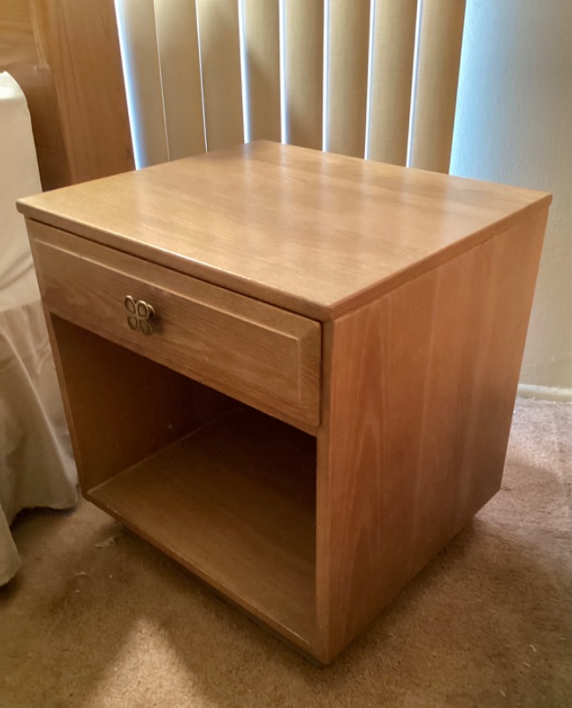 Photo 1 of MID-CENTURY MODERN BEDSIDE NIGHTSTAND 20”x 18”x 22” 