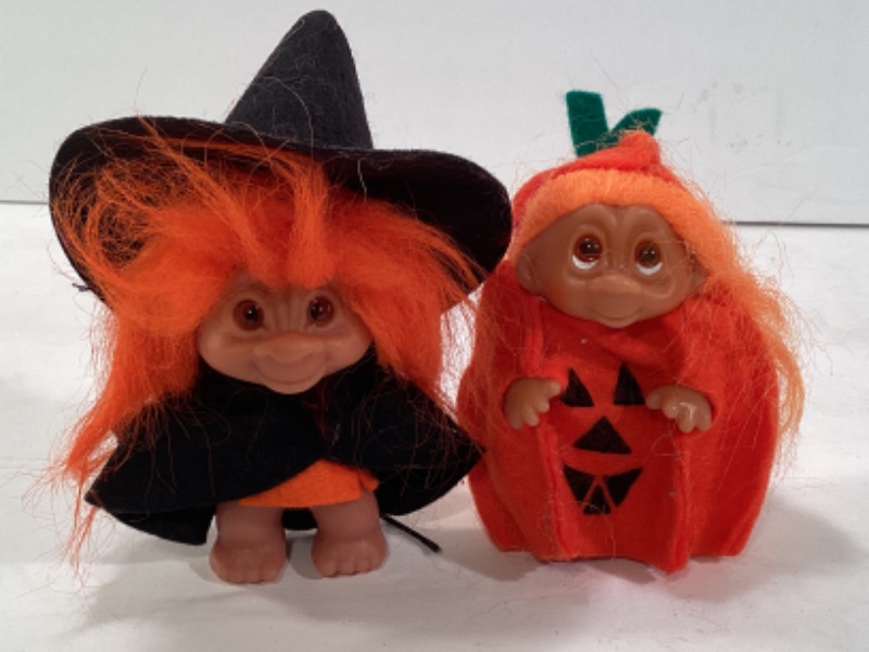 Photo 3 of VINTAGE D.A.M. & RUSS AND BERNIE COLLECTION INC. HALLOWEEN TROLL DOLLS.  LOT OF 6