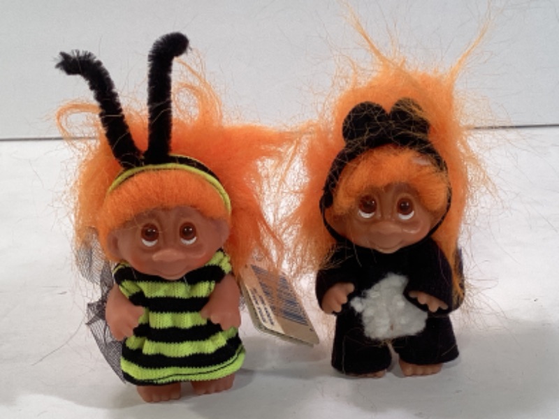 Photo 4 of VINTAGE D.A.M. & RUSS AND BERNIE COLLECTION INC. HALLOWEEN TROLL DOLLS.  LOT OF 6