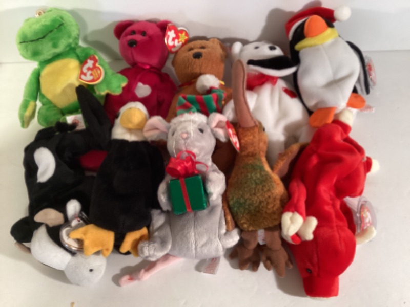 Photo 1 of 10 TY BEANIE BUDDIES NOS W/ TAGS