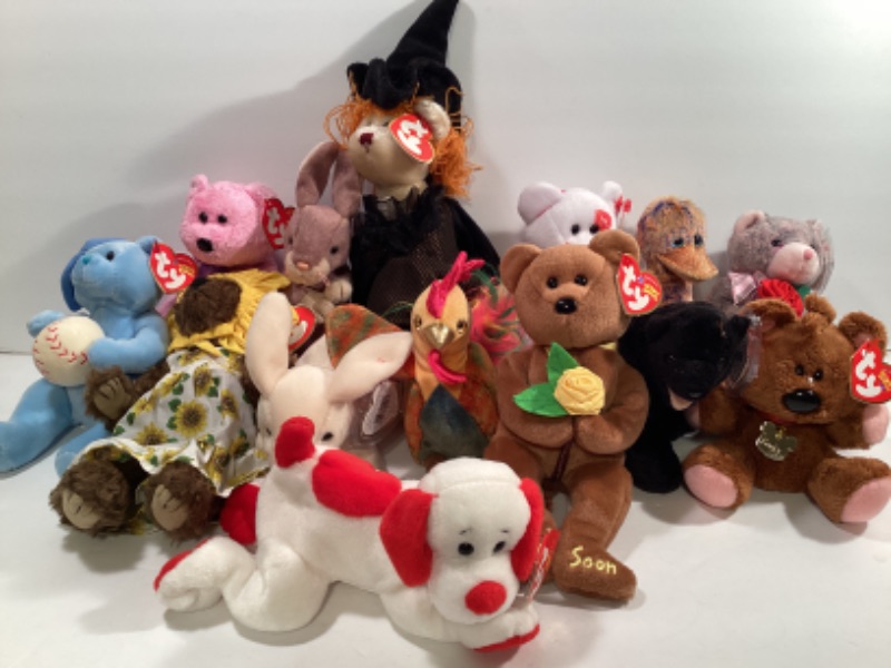 Photo 1 of TY BEANIE BABIES NOS W/ TAGS