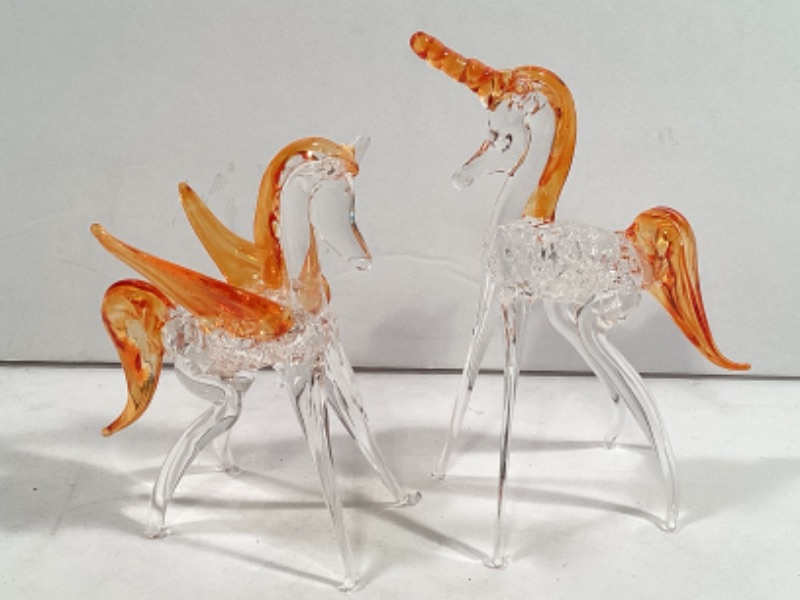 Photo 2 of HANDBLOWN  GLASS COLLECTABLE FIGURINES