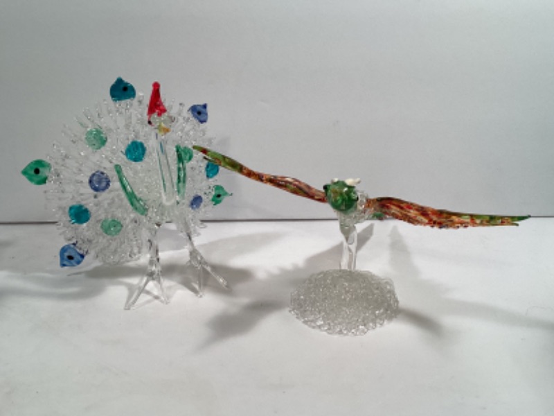 Photo 1 of HANDBLOWN GLASS BIRDS