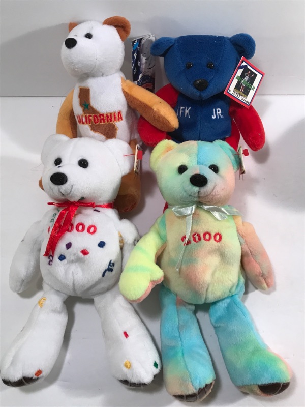 Photo 1 of BEANIE BEARS FROM COIN BEARS TO STATE BEARS GAME DAY BEARS AND MORE