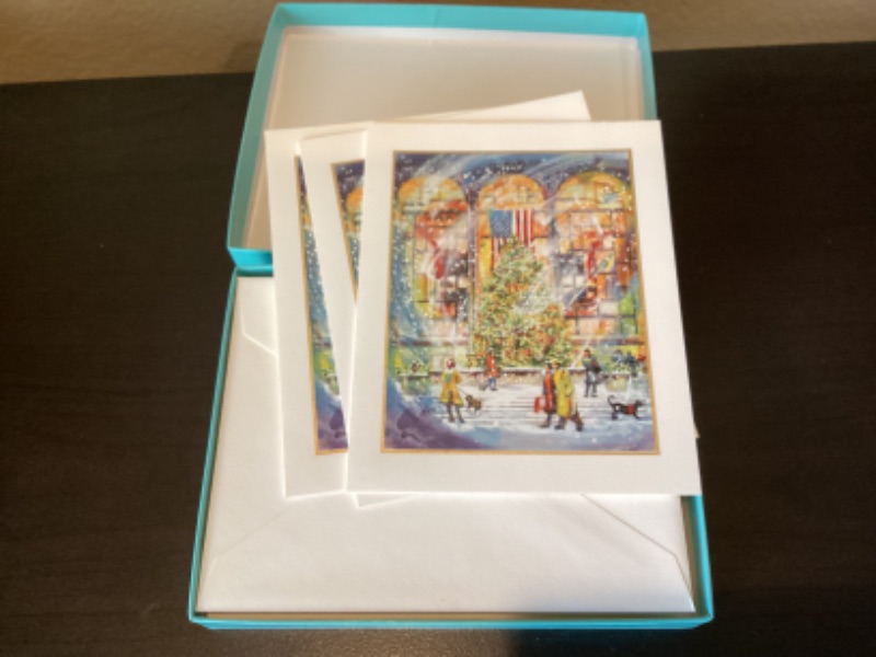 Photo 4 of TIFFANY & CO NOTECARDS & CHRISTMAS CARDS