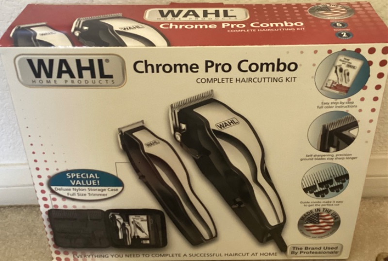 Photo 3 of WAHL CHROME PRO COMBO CLIPPER & VINTAGE BARBER CLIPPERS
