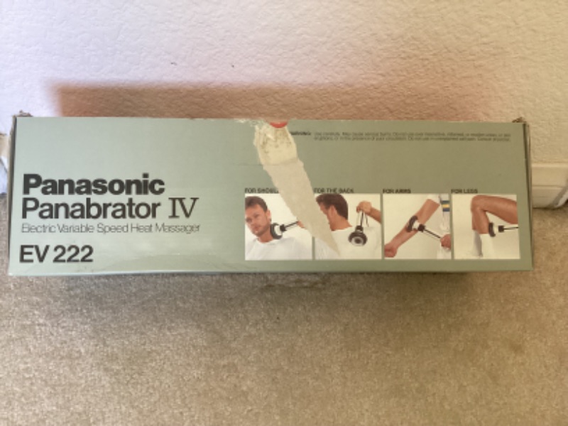 Photo 2 of PANASONIC PANABRATOR EV222 - SPEED/HEAT VIBRATOR