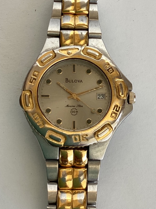 Photo 1 of BULOVA MARINE STAR WATER RESISTANT TO 100 M