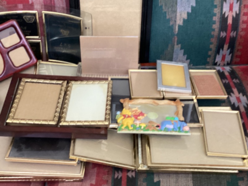 Photo 5 of PICTURE FRAMES - VARIOUS SIZES & FINISHES
LARGE LOT