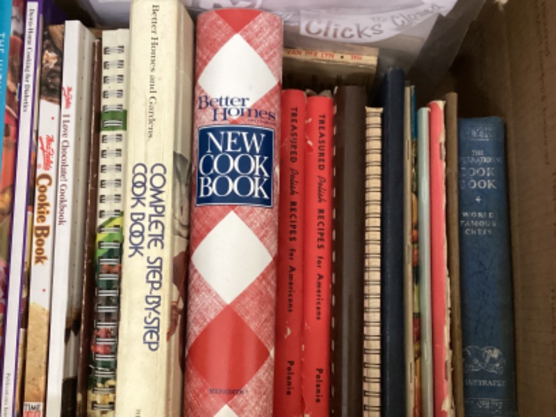 Photo 3 of COOKBOOKS & RECIPES
SOME VINTAGE