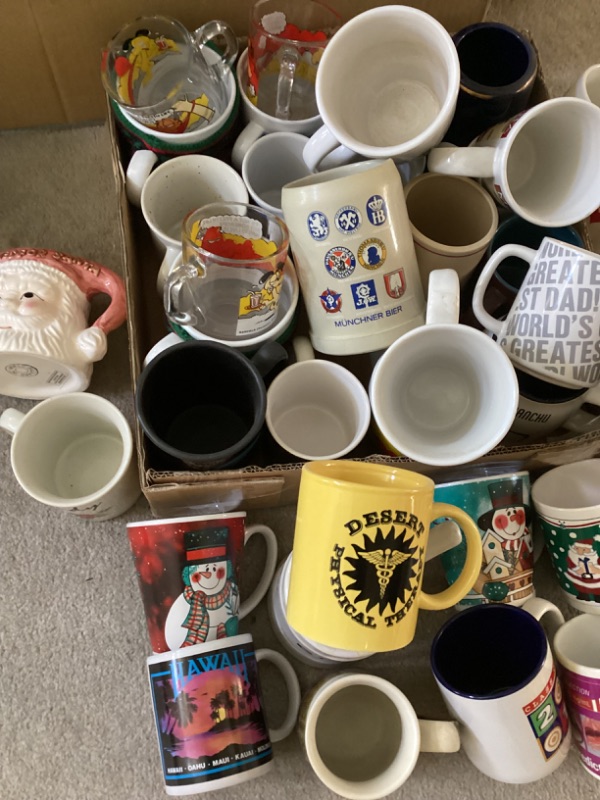 Photo 3 of LARGE ASSORTMENT OF MUGS- CHRISTMAS, GARFIELD & MORE