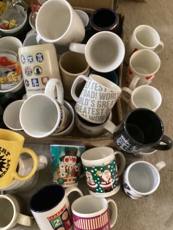 Photo 2 of LARGE ASSORTMENT OF MUGS- CHRISTMAS, GARFIELD & MORE