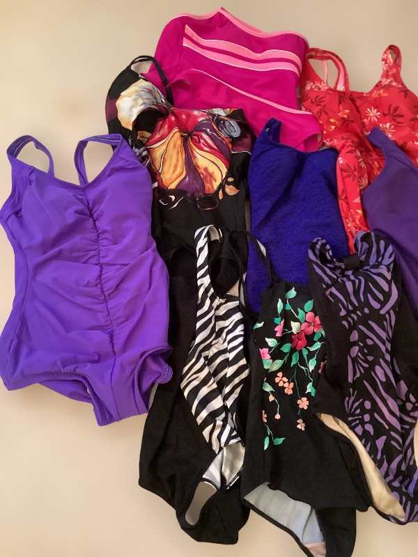 Photo 3 of BATHING SUITS SIZES 10 & 12 GOOD CONDITION- 9 ITEMS