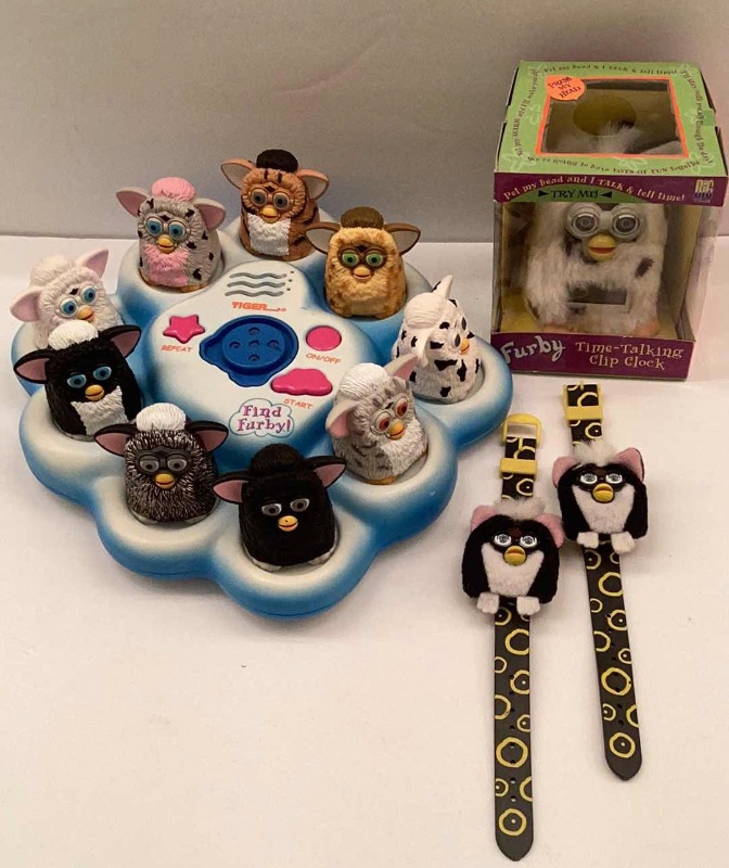 Photo 1 of COLLECTION OF FURBY ITEMS