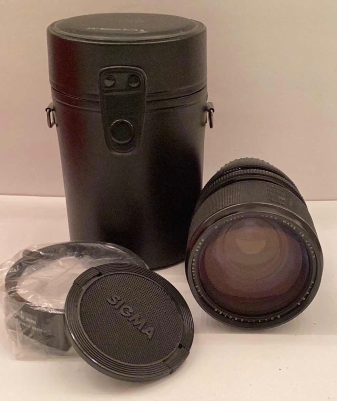 Photo 3 of SIGMA 39-80mm F/3.5 LENS & SIGMA MINI ZOOM CAMERA CASE NIB