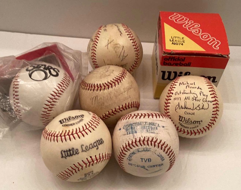 Photo 1 of COLLECTION OF BASEBALLS