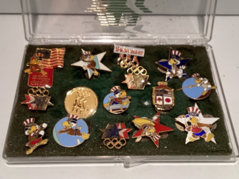 Photo 2 of 1984 SUMMER OLYMPICS LOS ANGELES PUSH PINS