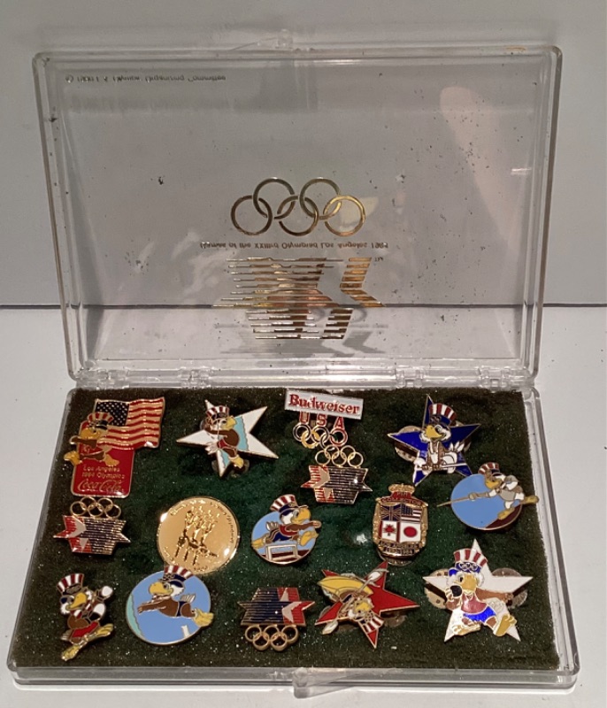 Photo 1 of 1984 SUMMER OLYMPICS LOS ANGELES PUSH PINS