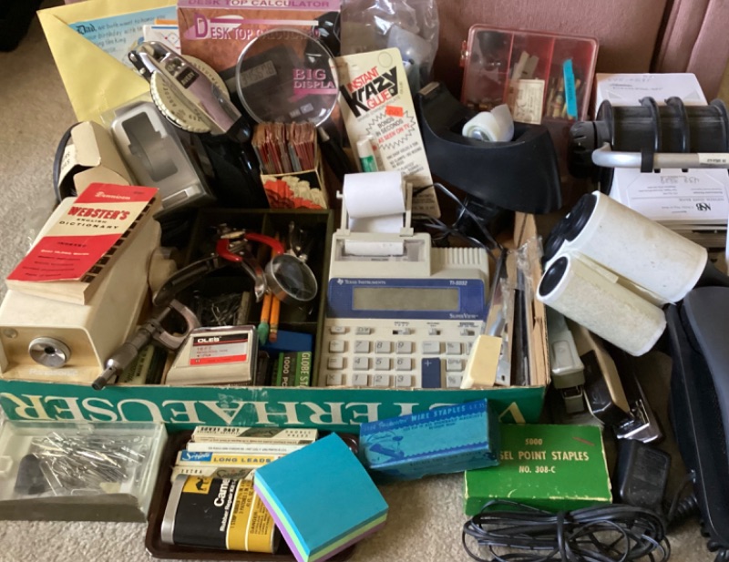 Photo 2 of OFFICE SUPPLIES LARGE LOT