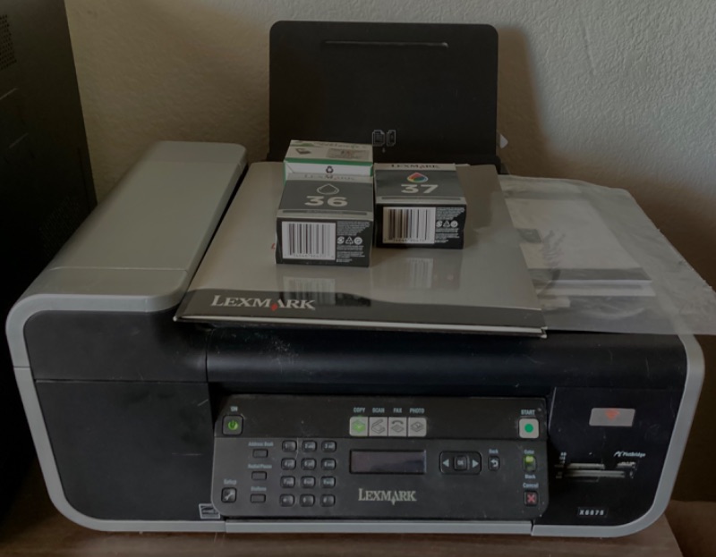 Photo 3 of LEXMARK PRINTER W/ INK