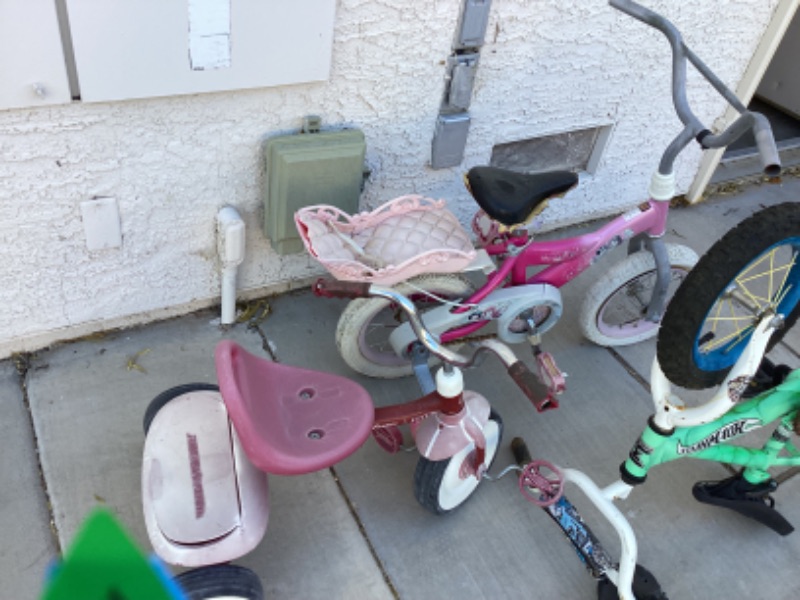 Photo 3 of CHILDRENS BIKES AND TRICYCLE  * NEED TLC