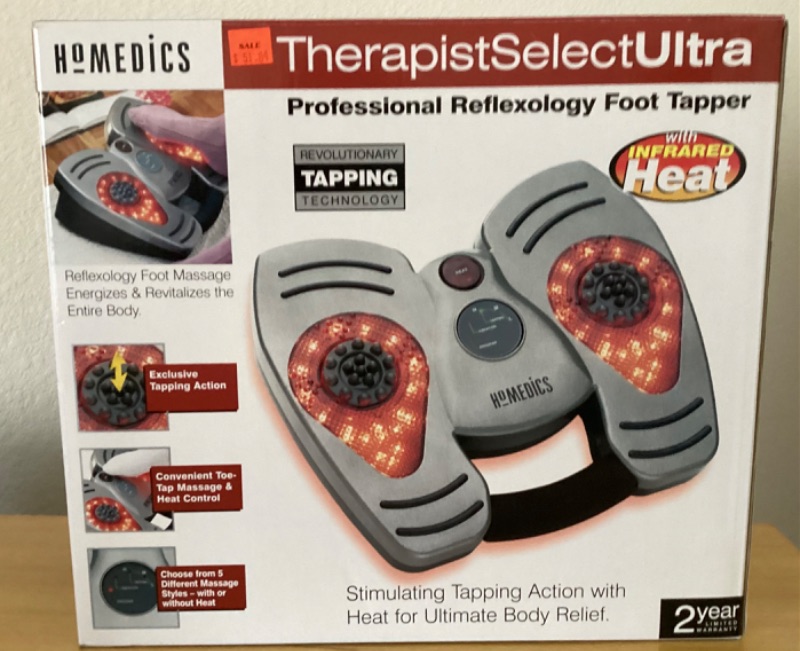 Photo 1 of HOMEDICS THERAPIST SELECT ULTRA REFLEXOLOGY FOOT TAPPER