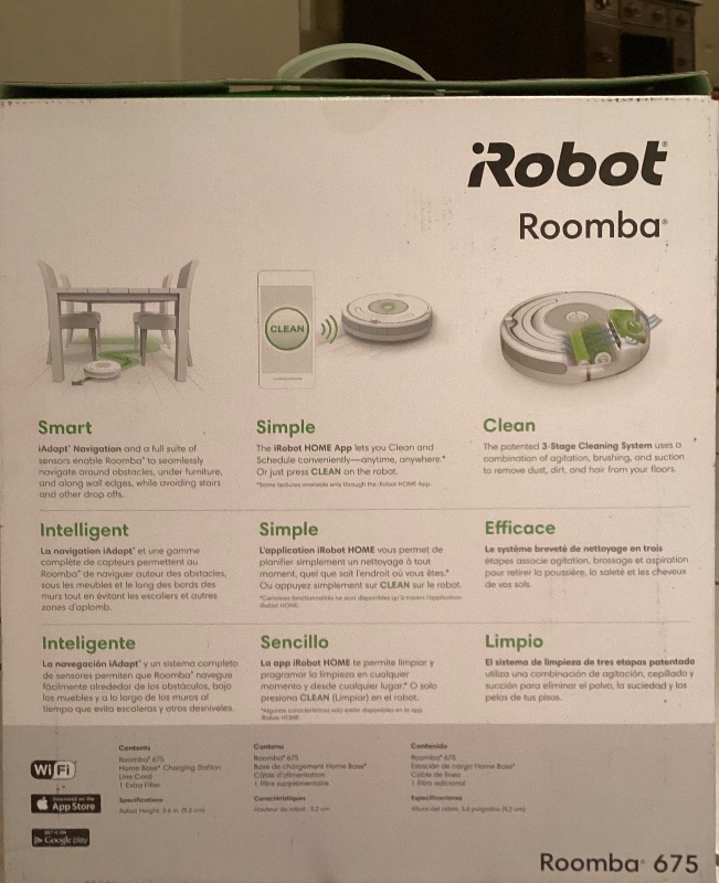 Photo 3 of ROBOT ROOMBA 675