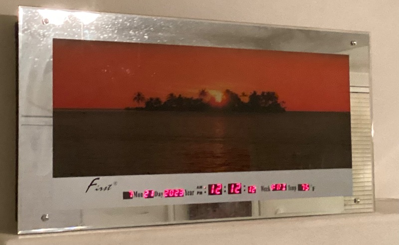 Photo 2 of SUNSET CLOCK