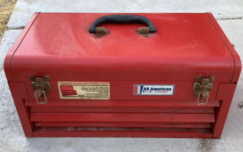 Photo 4 of ALL AMERICAN TOOL BOX W/ TOOLS