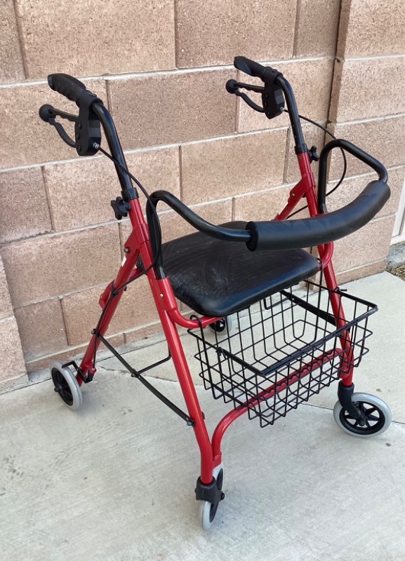 Photo 3 of GUARDIAN FOLDING WALKER W/ SEAT