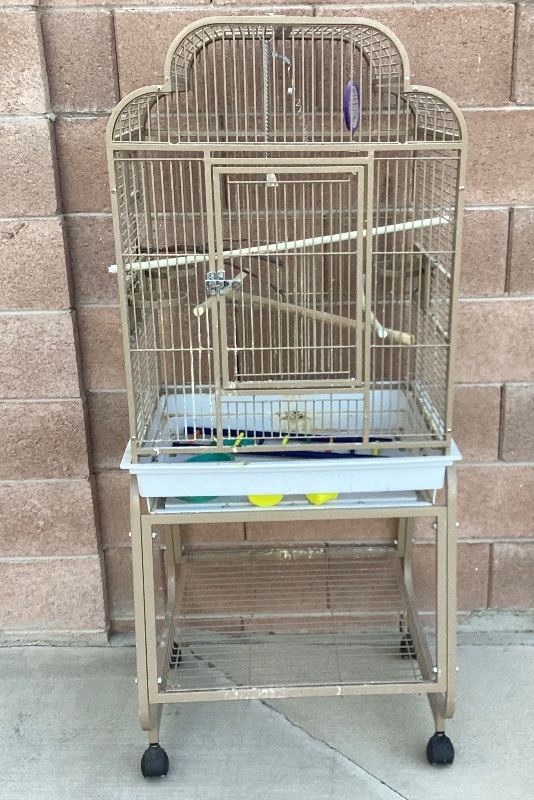 Photo 2 of METAL BIRD CAGE