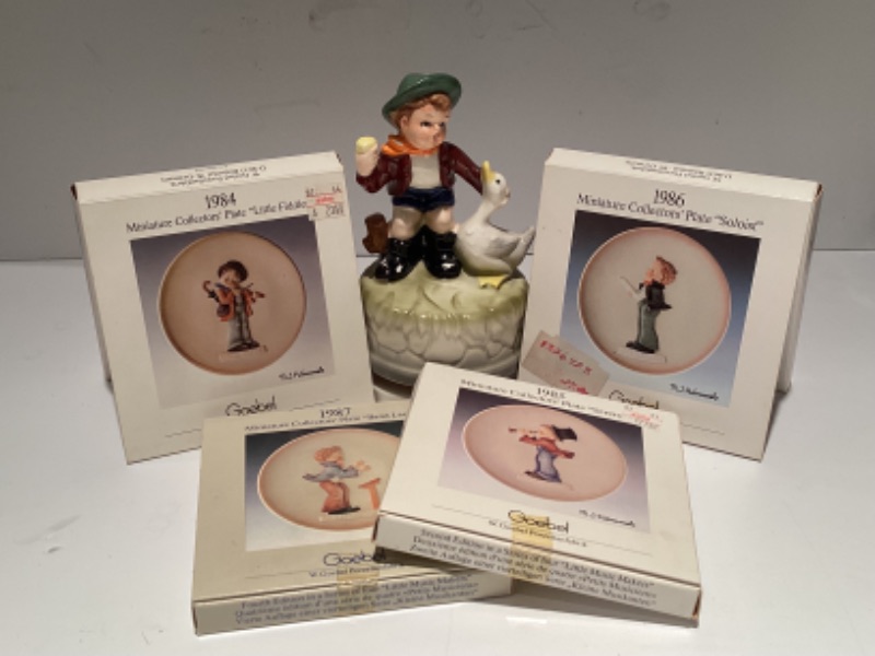 Photo 1 of GOEBEL MINIATURE PLATES & MORE