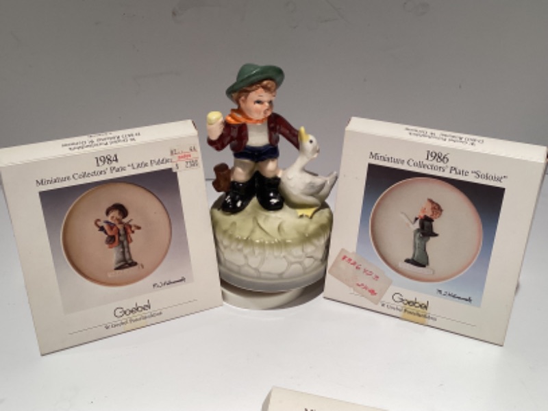 Photo 2 of GOEBEL MINIATURE PLATES & MORE