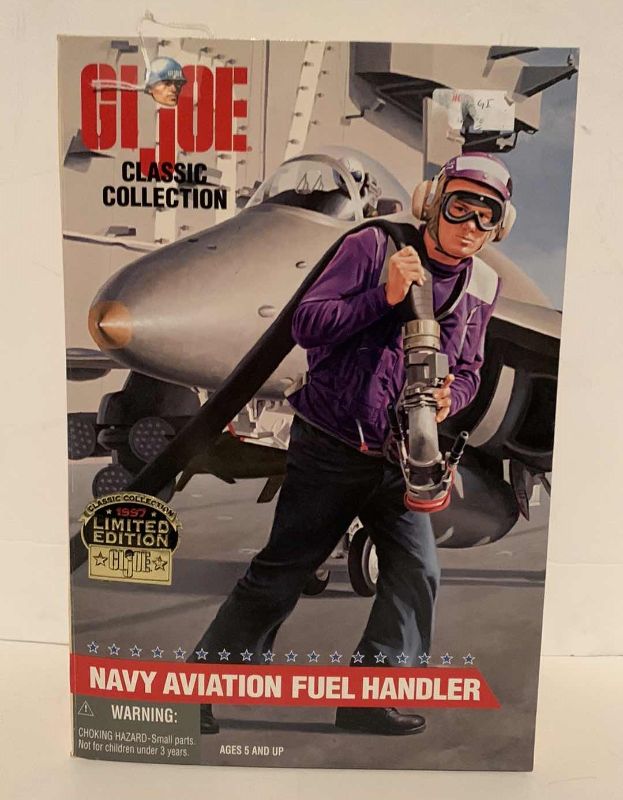 Photo 1 of G.I. JOE CLASSIC COLLECTION 1987 LIMITED EDITION NAVY AVIATION FUEL HANDLER