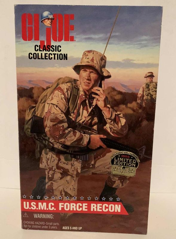 Photo 1 of G.I. JOE CLASSIC COLLECTION 1998 LIMITED EDITION U.S.M.C FORCE RECON