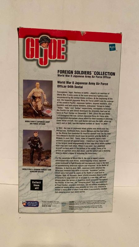 Photo 2 of G.I. JOE FOREIGN SOLDIERS COLLECTION WW2 JAPANESE ARMY AIR FORCE OFFICER