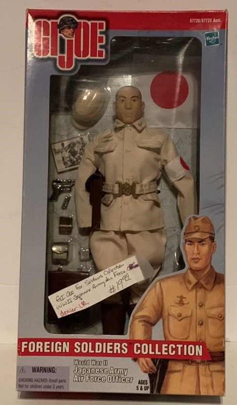 Photo 1 of G.I. JOE FOREIGN SOLDIERS COLLECTION WW2 JAPANESE ARMY AIR FORCE OFFICER