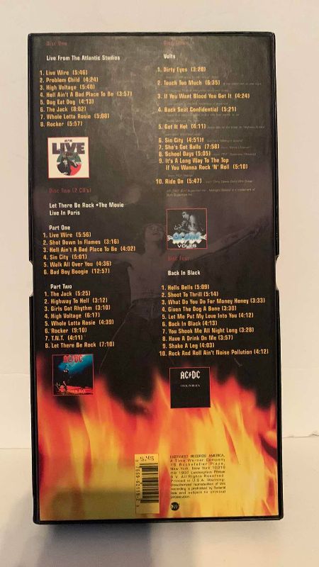 Photo 2 of AC/DC BONFIRE CD BOX SET