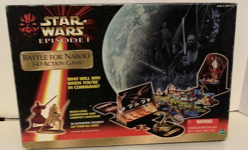 Photo 1 of STAR WARS EPISODE ONE BATTLE FOR NABOO 3-D ACTION GAME