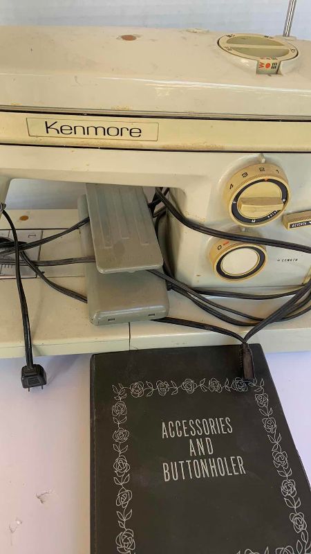 Photo 2 of KEMORE SEWING MACHINE WITH ACCESSORIES