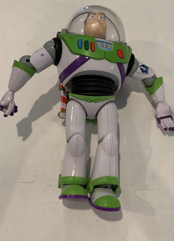 Photo 1 of DISNEY 12” TALKING BUZZ LIGHTYEAR